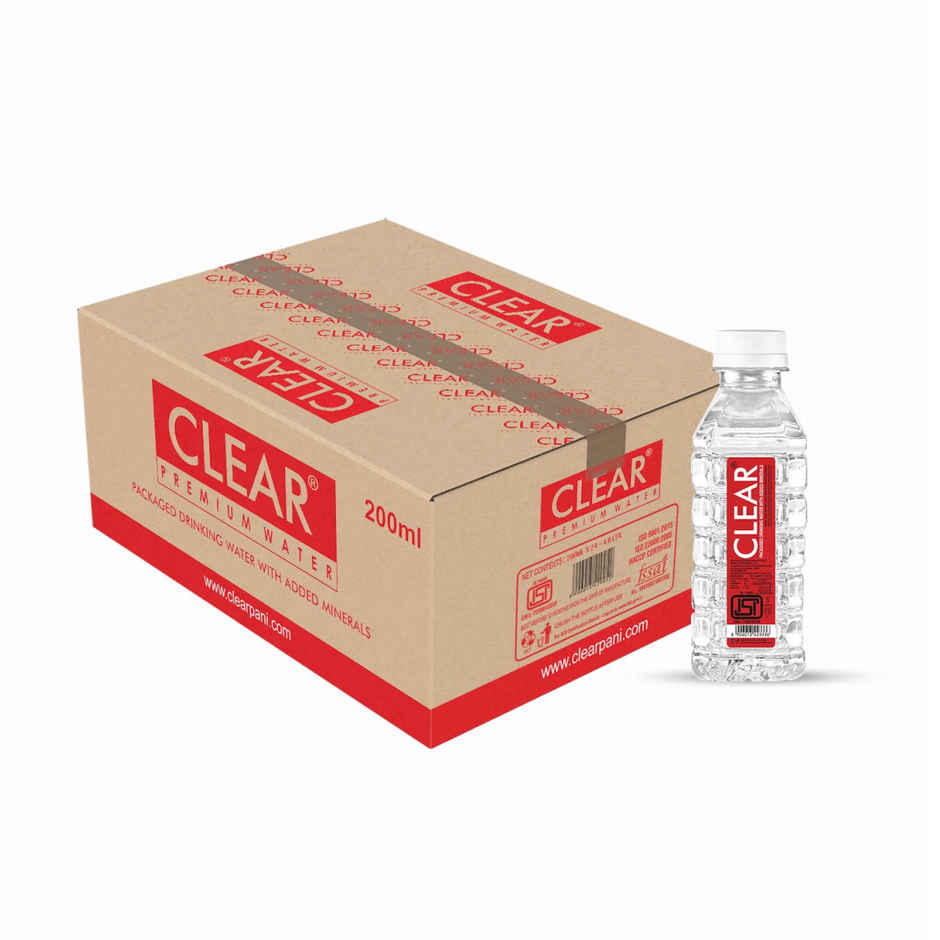 Clear Packaged Drinking Water
