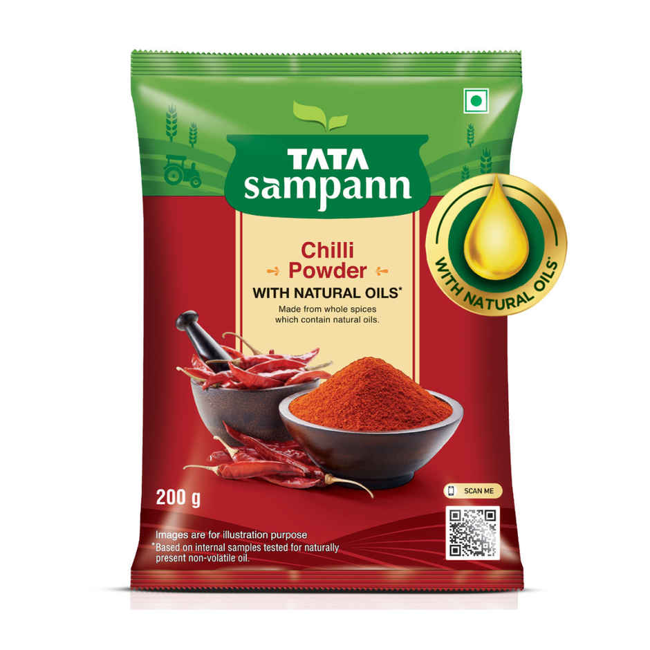 Tata Sampann Chilli Powder with Natural Oils Lal Mirchi Powder