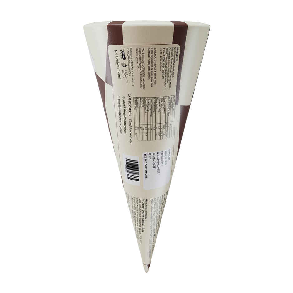 Indulge Creamery-Belgian Chocolate Sugar Free Cone