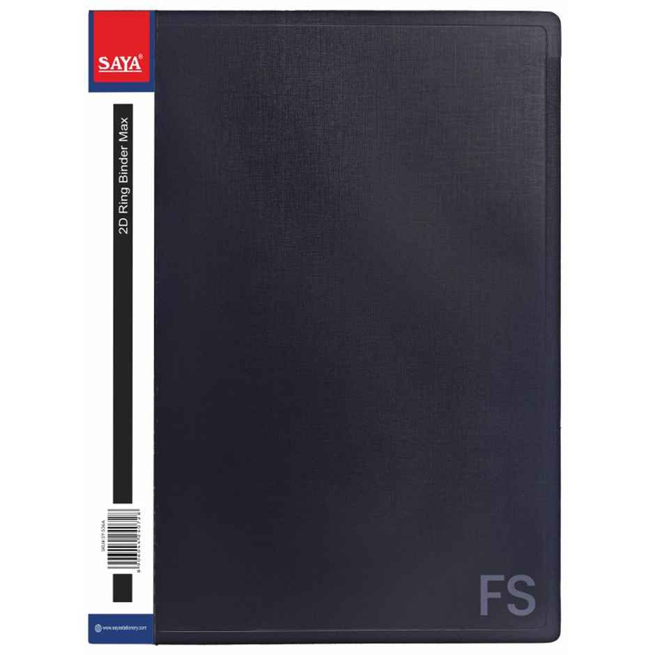 Saya 2D Ring Binder File Folder - Durable Document Organizer | Assorted