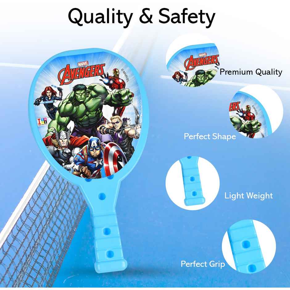 Itoys My First Plastic Racket Set-avenger (Colour May Vary)