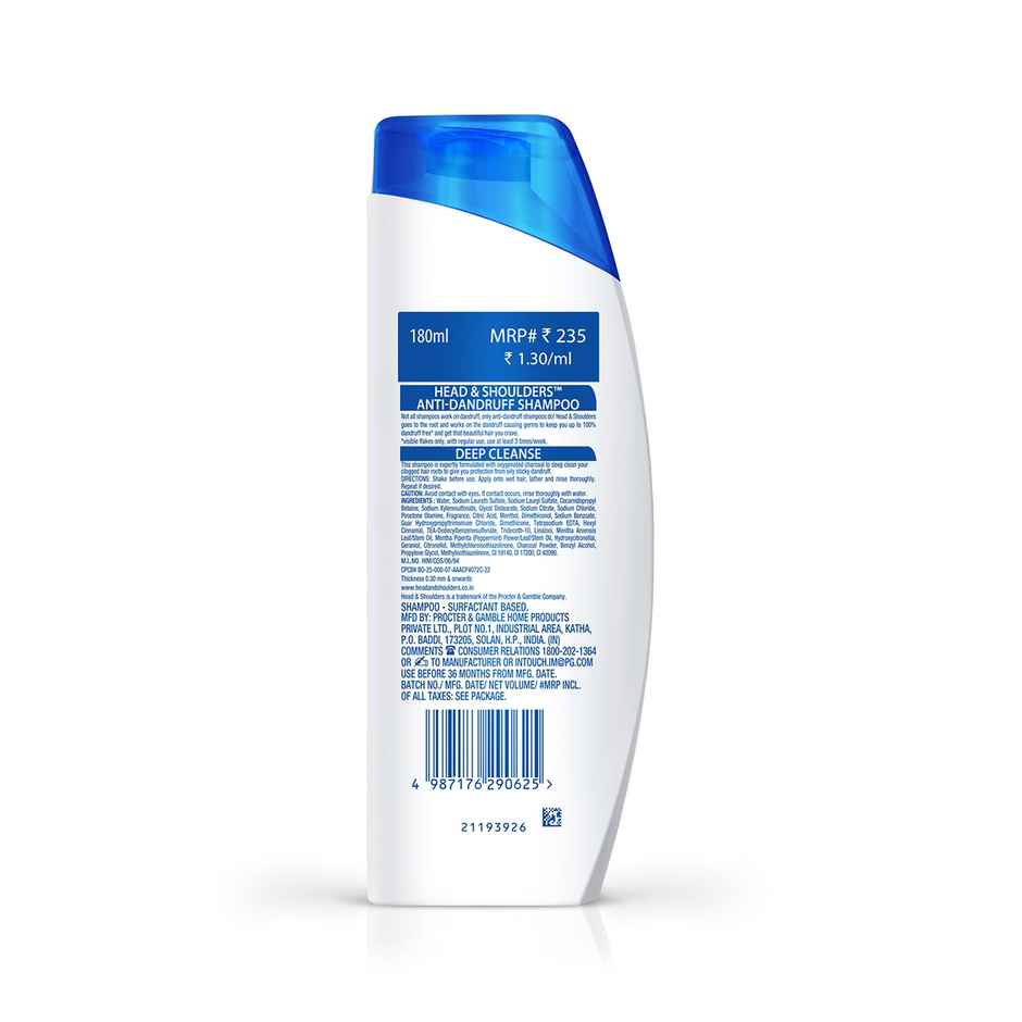 Head & Shoulders Deep Cleanse Dandruff Shampoo