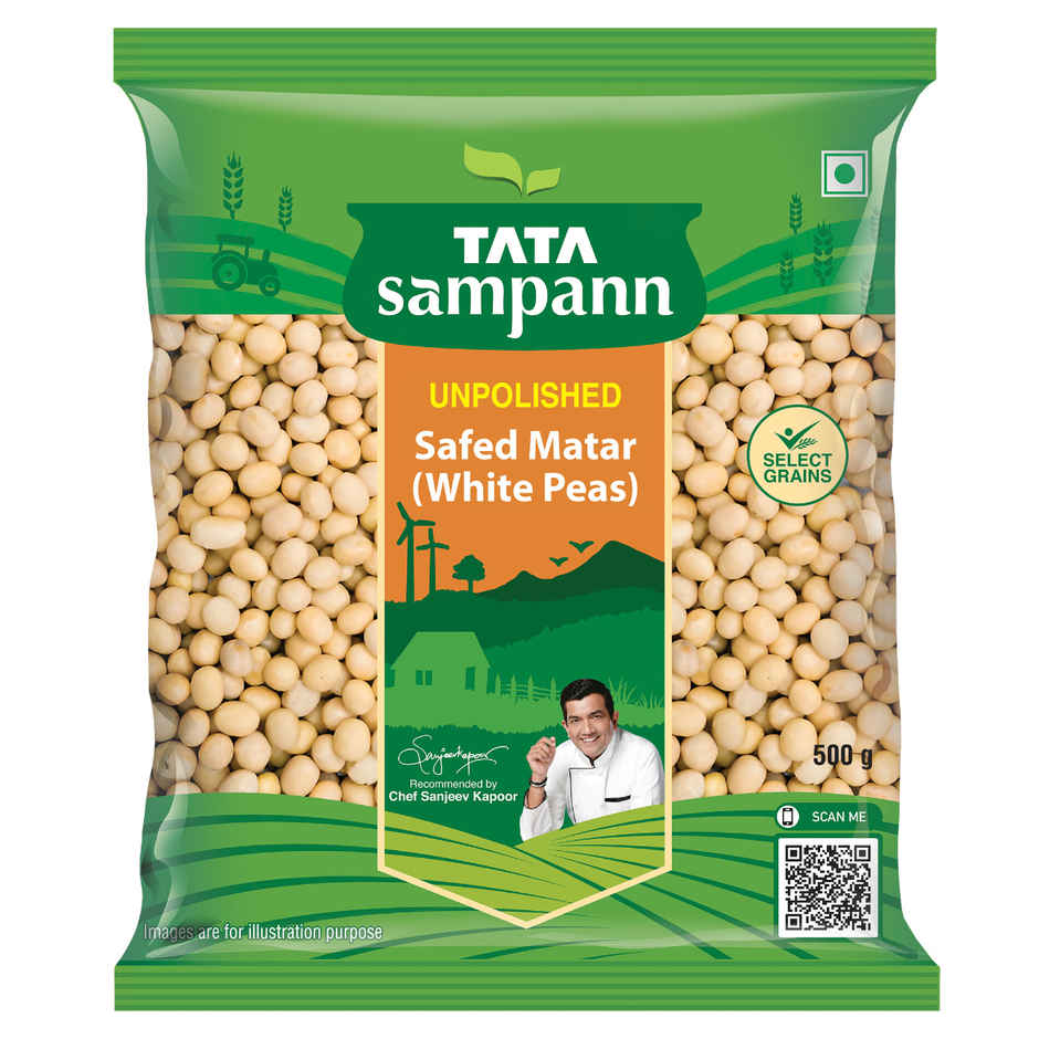 Tata Sampann Unpolished Safed Matar