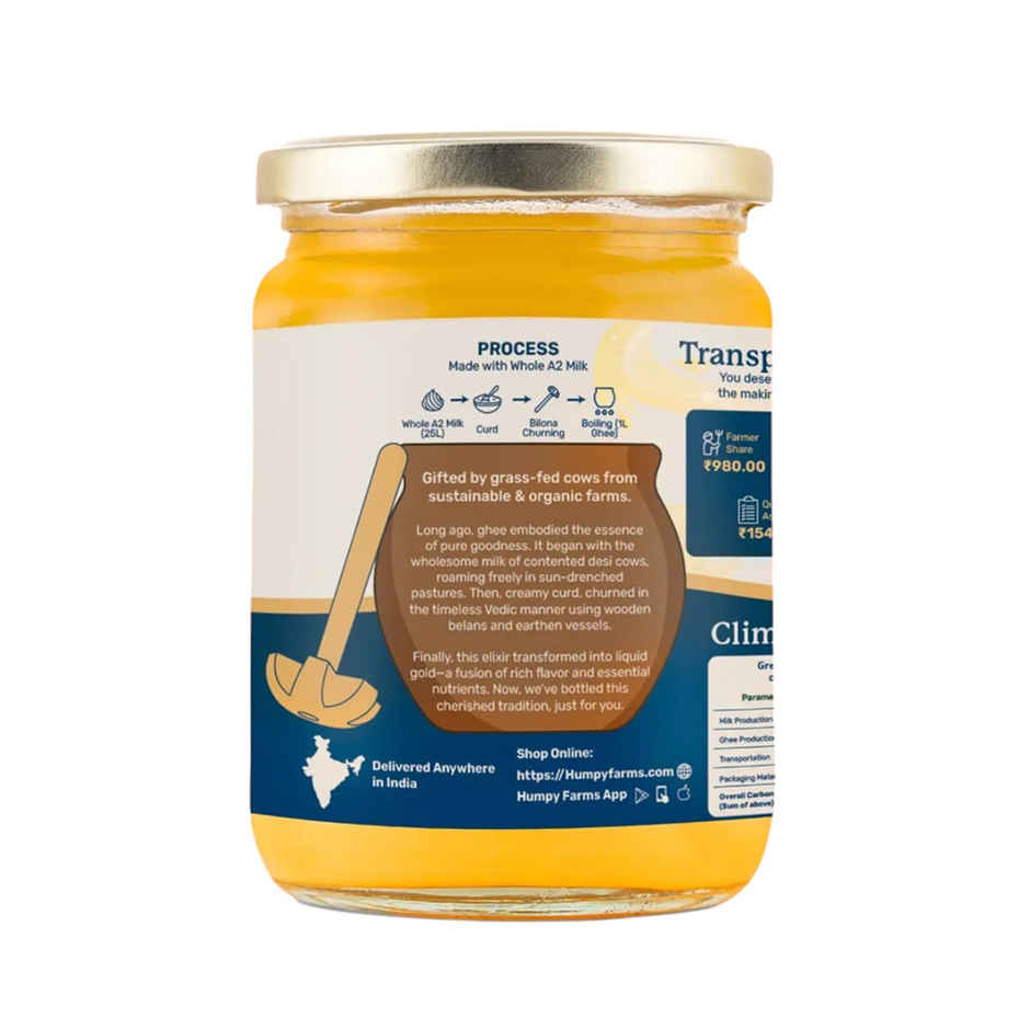 Humpy Farms Vedic Bilona Desi Cow Ghee