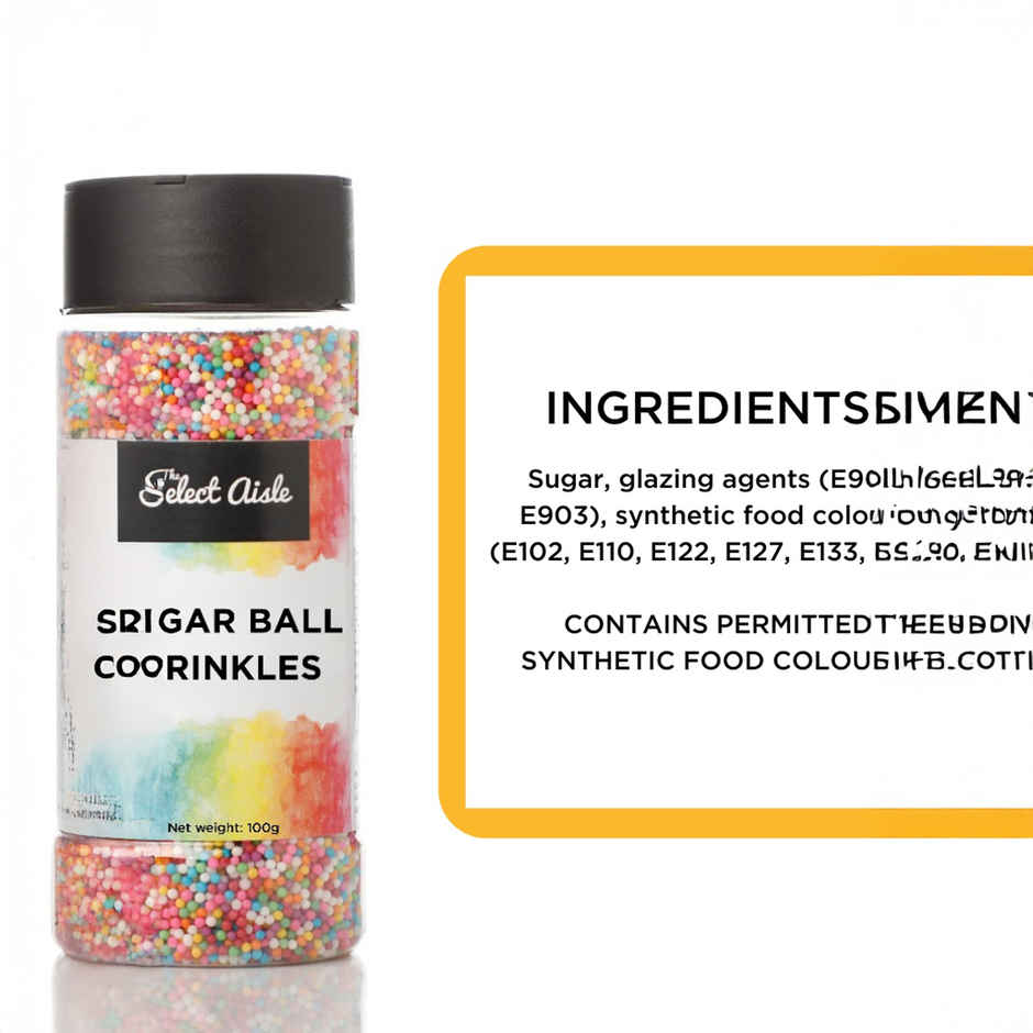 The Select Aisle Sugar Ball Sprinkles | Baking Decoration