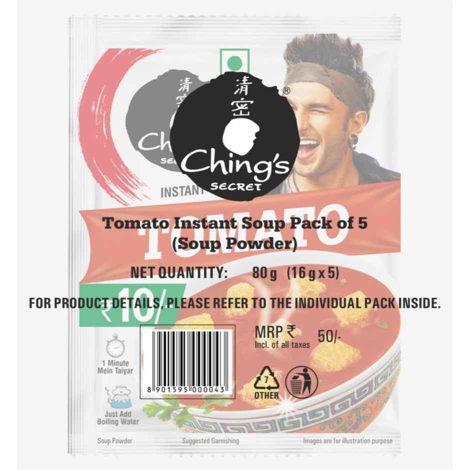 Ching's Secret Tomato Instant Soup Pack of 5
