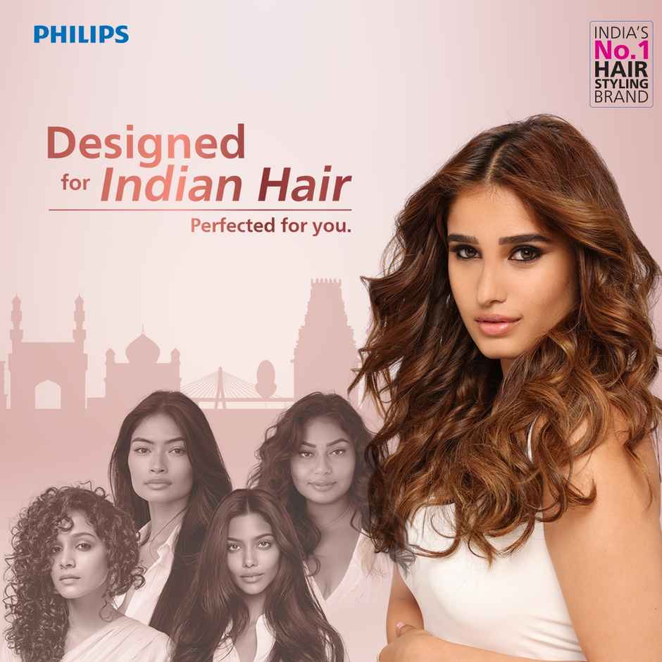Philips India's No.1 Hair Styling Brand | Hair Dryer 1000W | HP8100/60 Blue | For Indian Hair