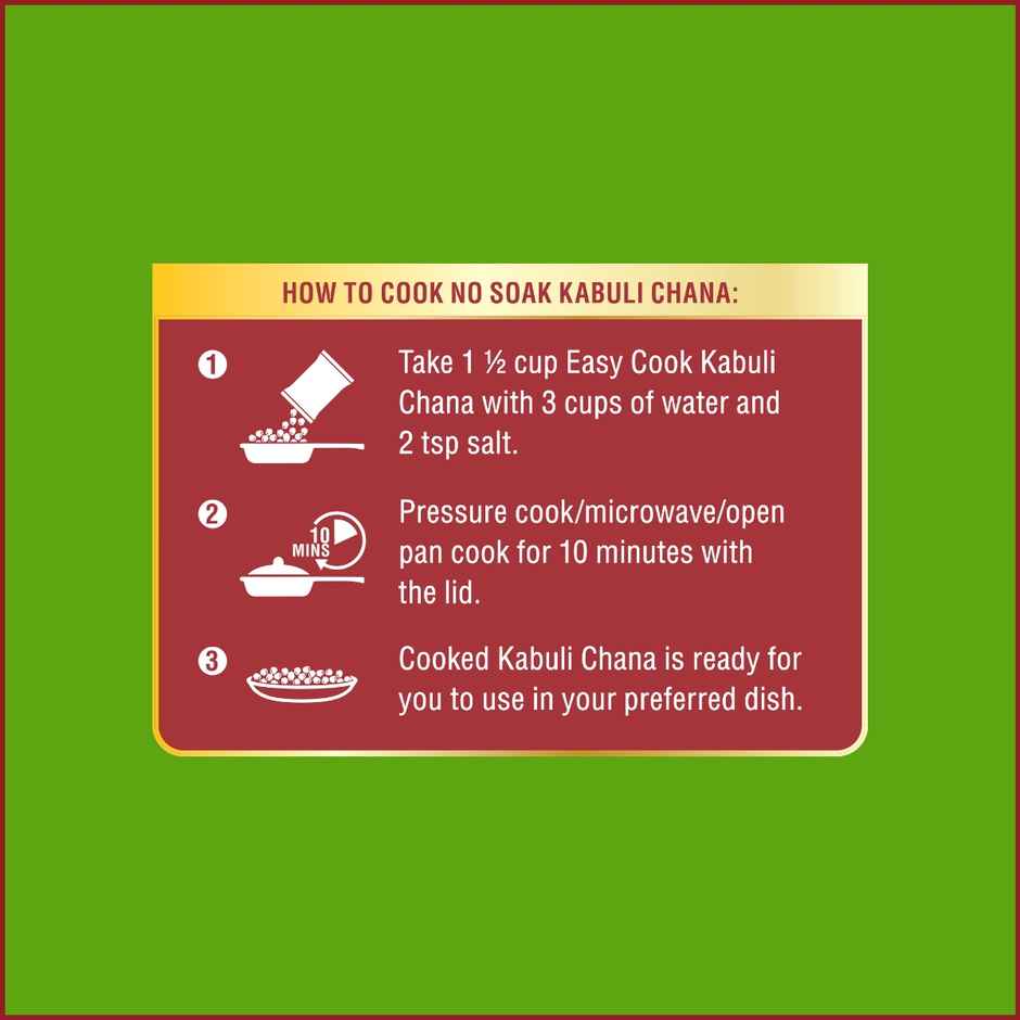 Tata Sampann Easy Cook Kabuli Chana