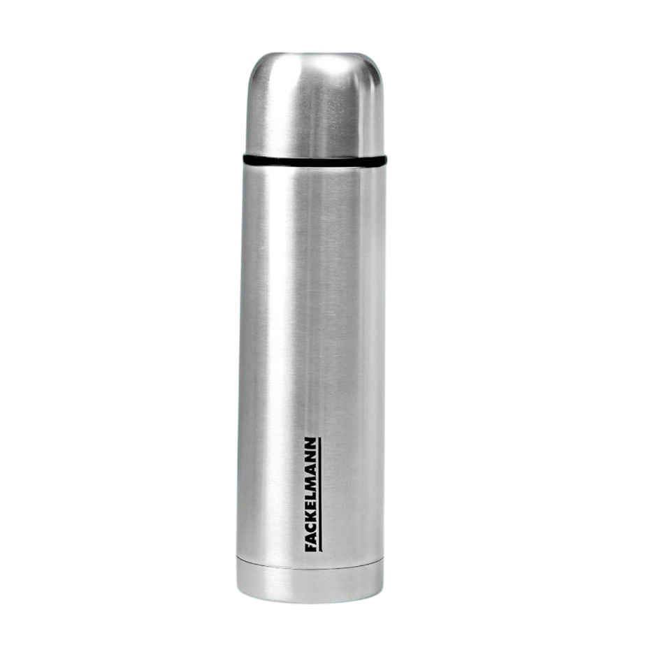 Fackelmann Sip Up Insulated Bottle 1 L Stainless Steel Premium Finish Sleek Design, 48 Hrs 1.0 pc