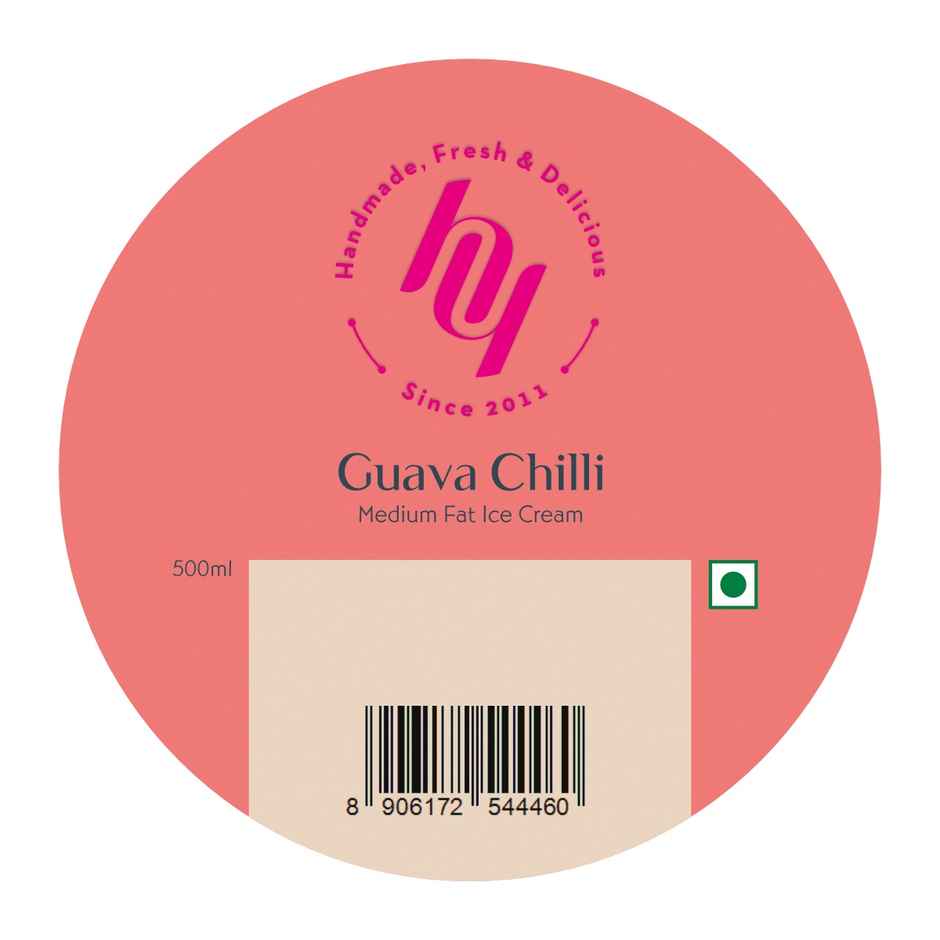 Huber & Holly Guava Chilli Ice Cream Tub