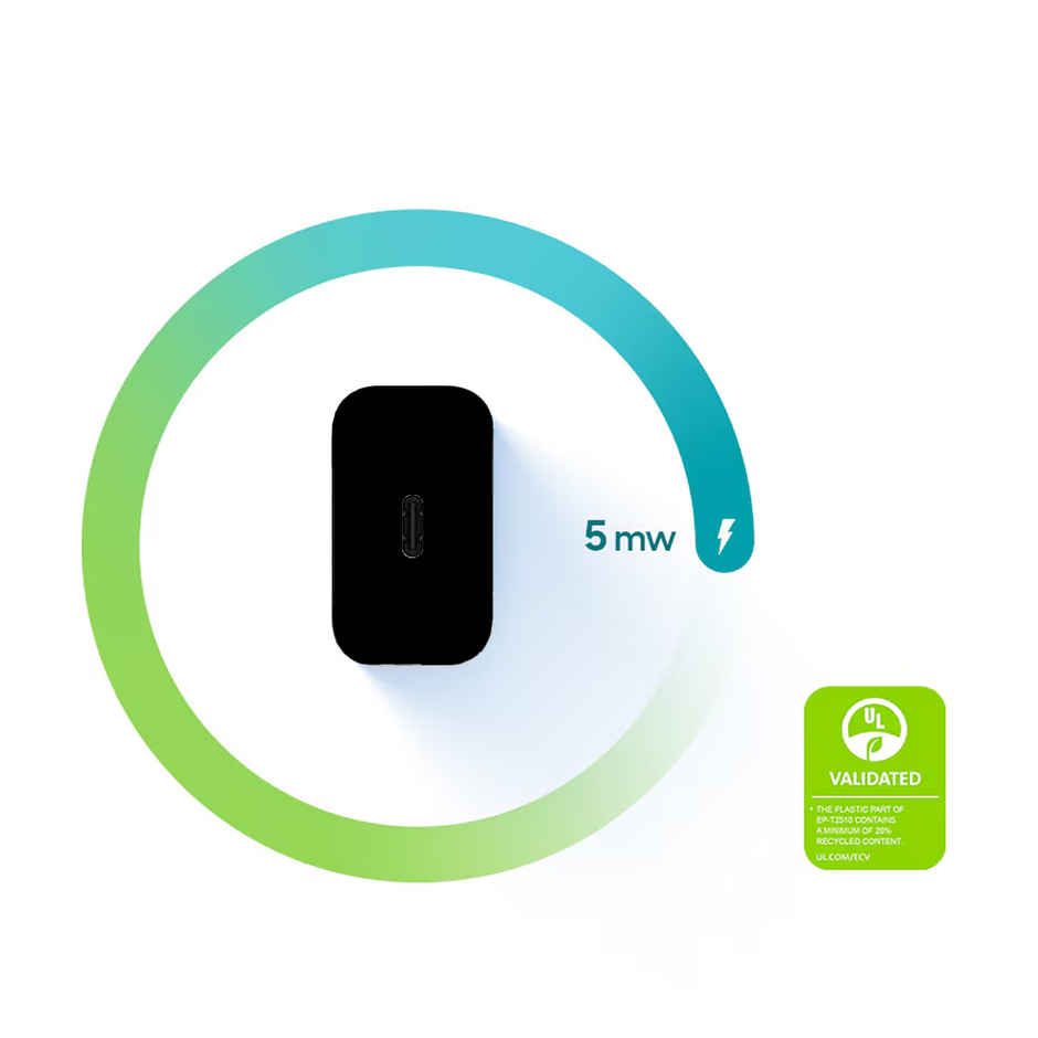 Samsung Original 25W, Type C Power Adaptor compatible for all Samsung Devices (Super Fast Charge 3.0) - Black