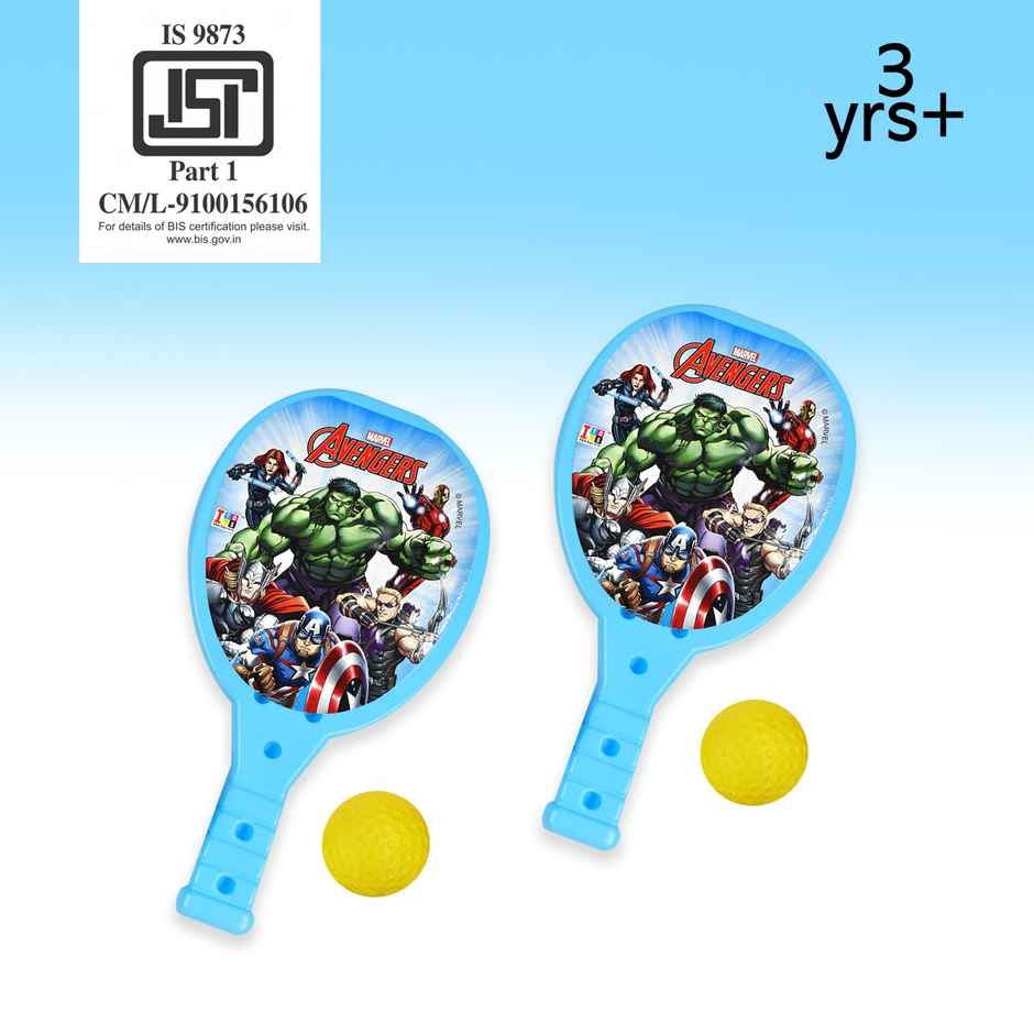 Itoys My First Plastic Racket Set-avenger (Colour May Vary)