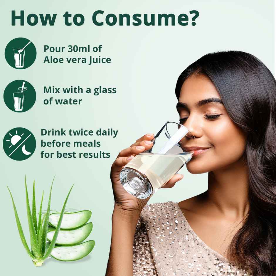 Vansaar 45+ Aloe Vera Juice