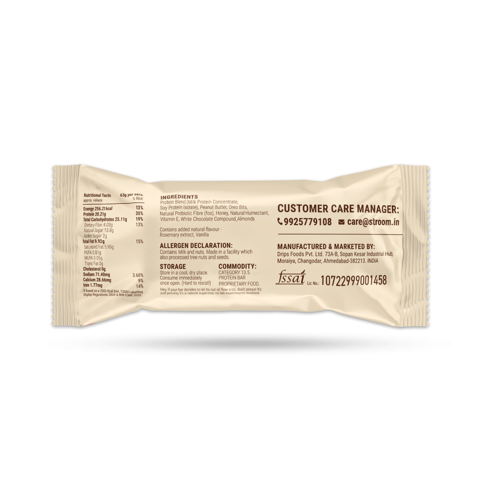 Stroom Cookie Crunch Delight 20g protein Bars