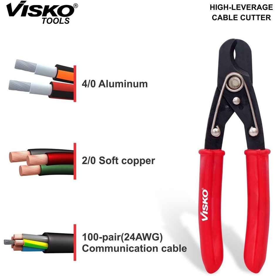 Visko 258 Cable Cutter 6" Wire & Cable Cutter Wire Cutter