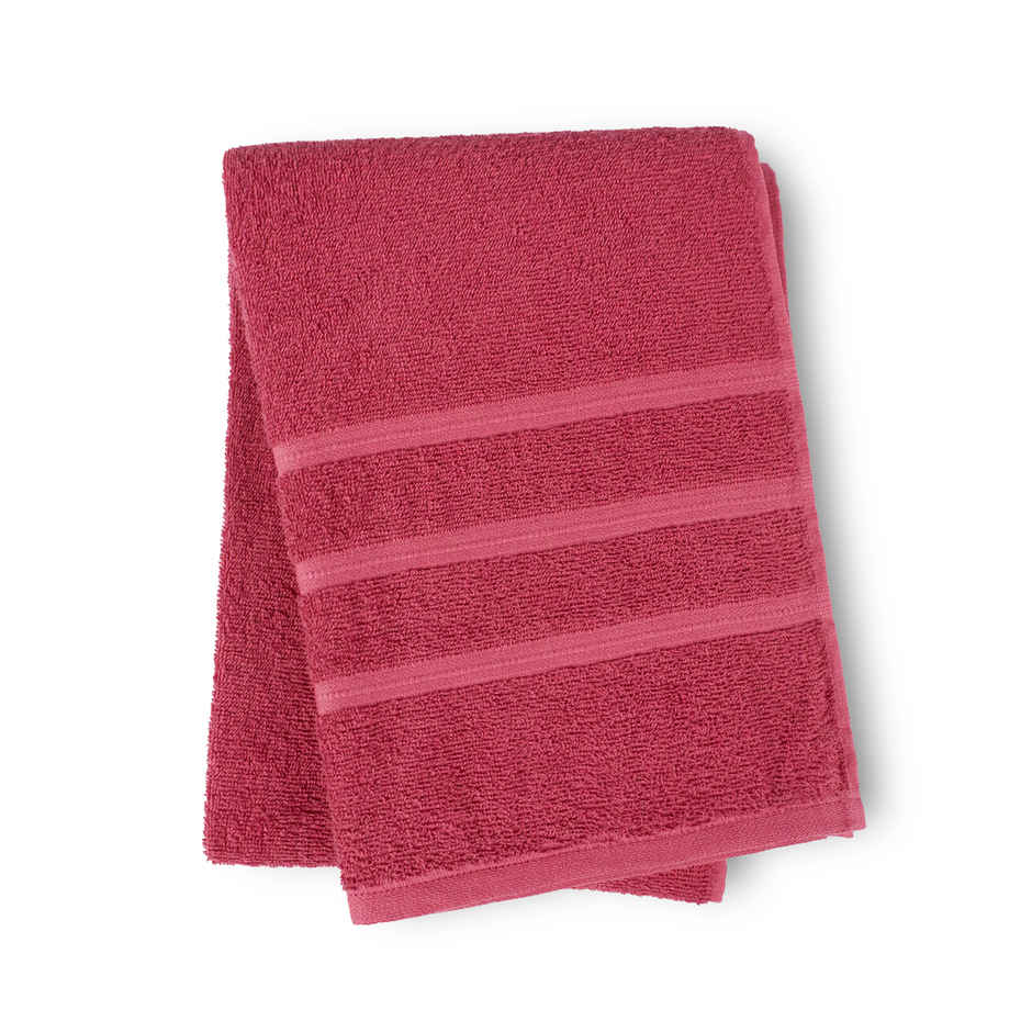 Home Elegance by myTrident Day to Day Bathtowel | 340 GSM | Garnet