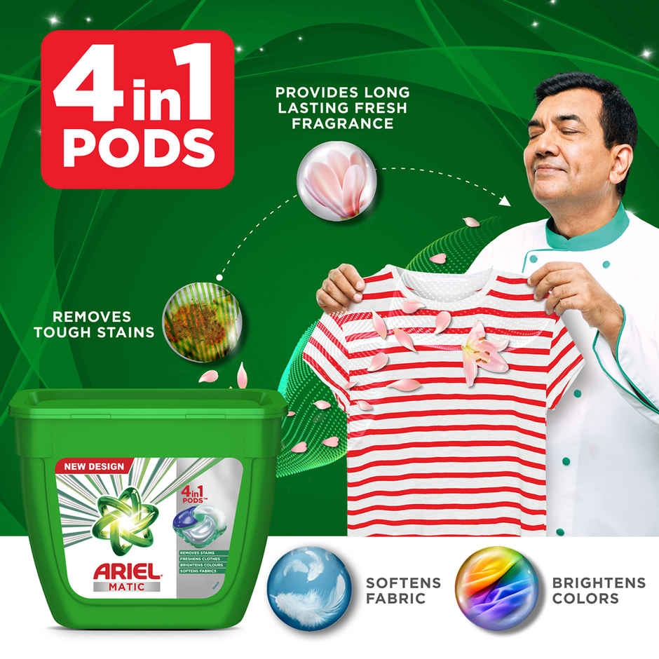 Ariel Matic 4 in 1 Detergent Pods