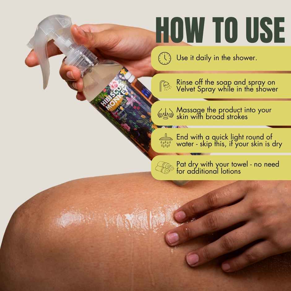 Hibiscus Monkey Velvet Spray Bergamot