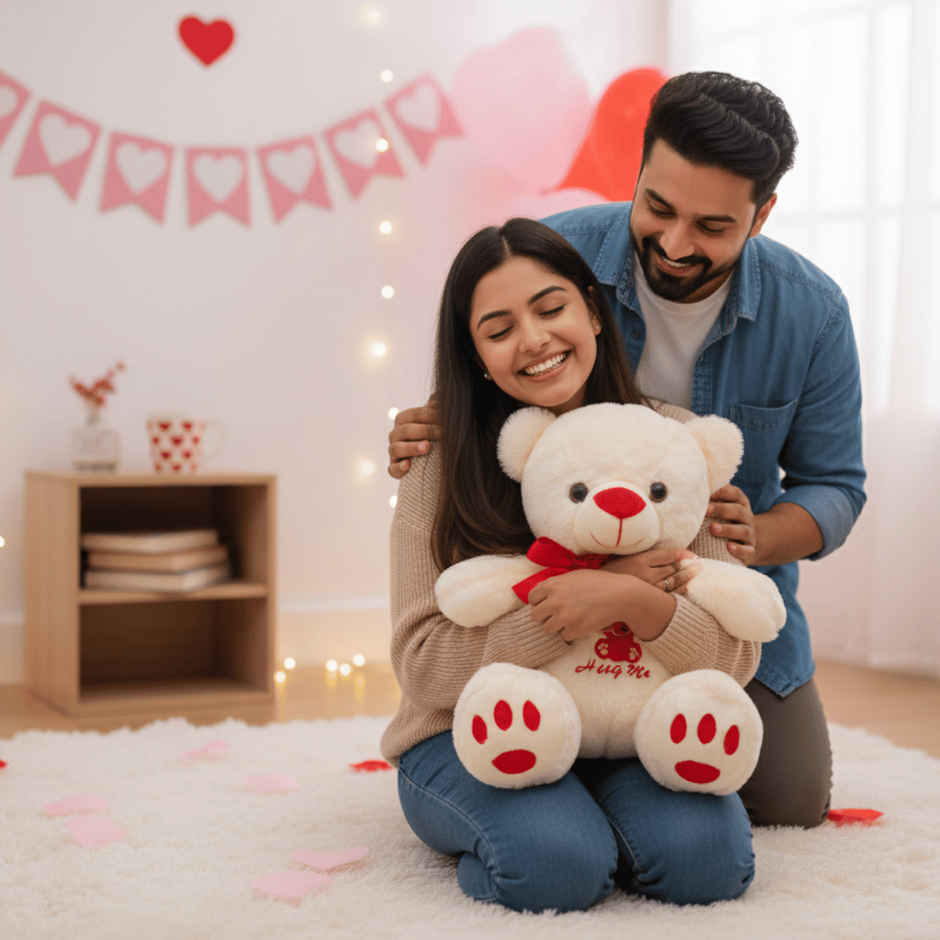 ToyTales Teddy Bear 30cm soft toy, cute plush gift for kids | perfect birthday Gift | Plushie 30 cm