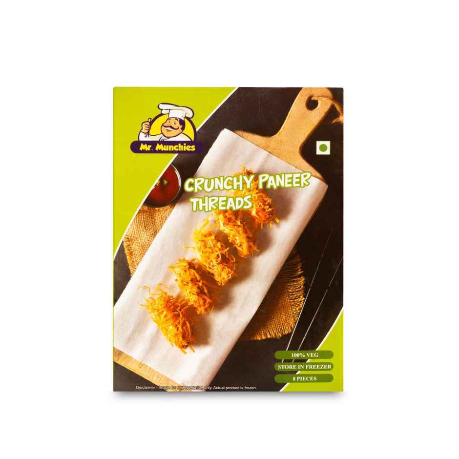 Mr. Munchies Crunchy Thread Paneer(220gms) & Coca-Cola Soft Drink(750ml) Combo 