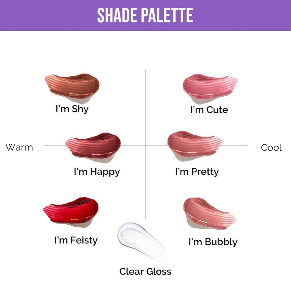 Staze 9to9 Gloss Lock 2-in-1 Liquid Lipstick | 04 I'm Shy