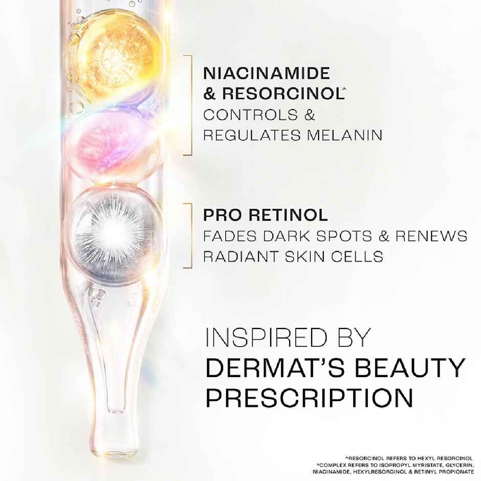 Lakme Perfect Radiance Serum With 15% Niacinamide Resorcinol Pro Retinol Complex