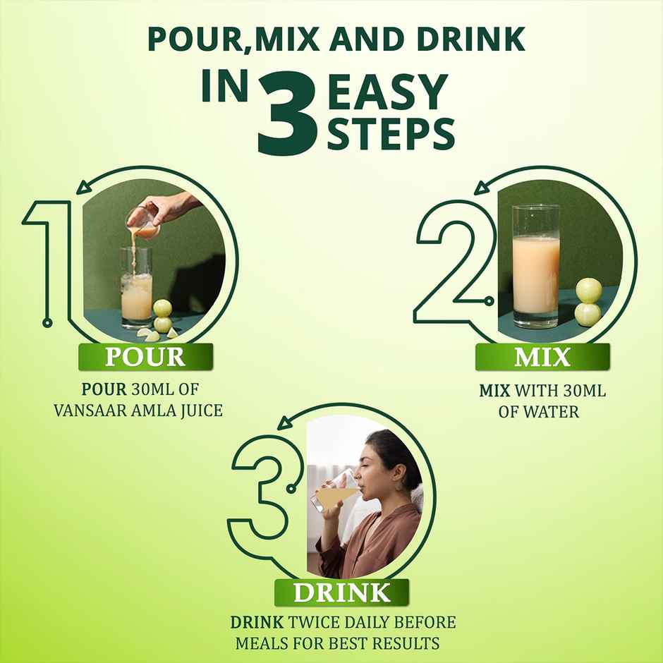 Vansaar 45+ Amla Juice