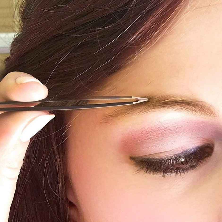 Beautiliss Tweezer Plucker with Square Tip