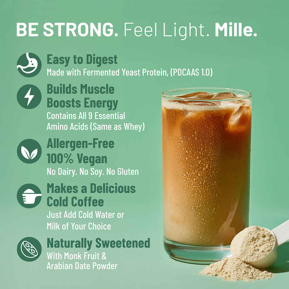 Mille Coffee Hazelnut Yeast Protein