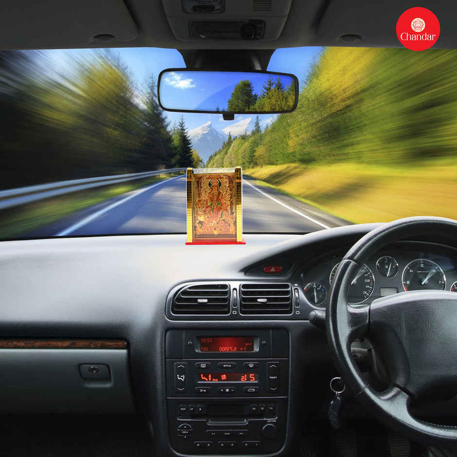 Chandar Mata Temple Car Dashboard