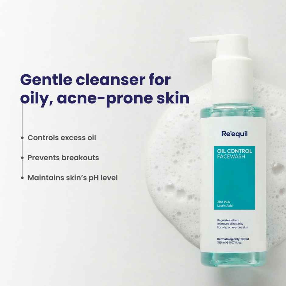Re'equil Oil Control Face Wash