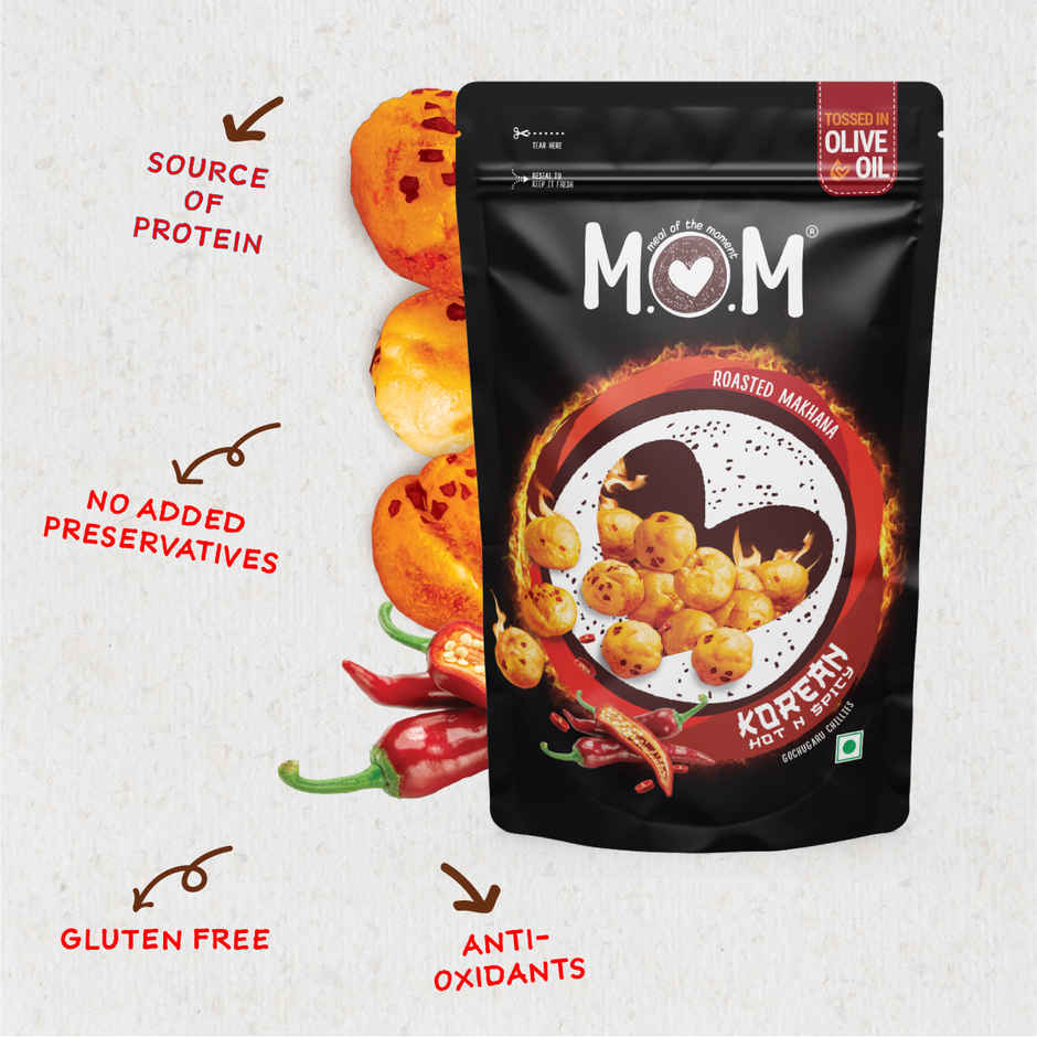 MOM Korean Hot N Spicy Makhana