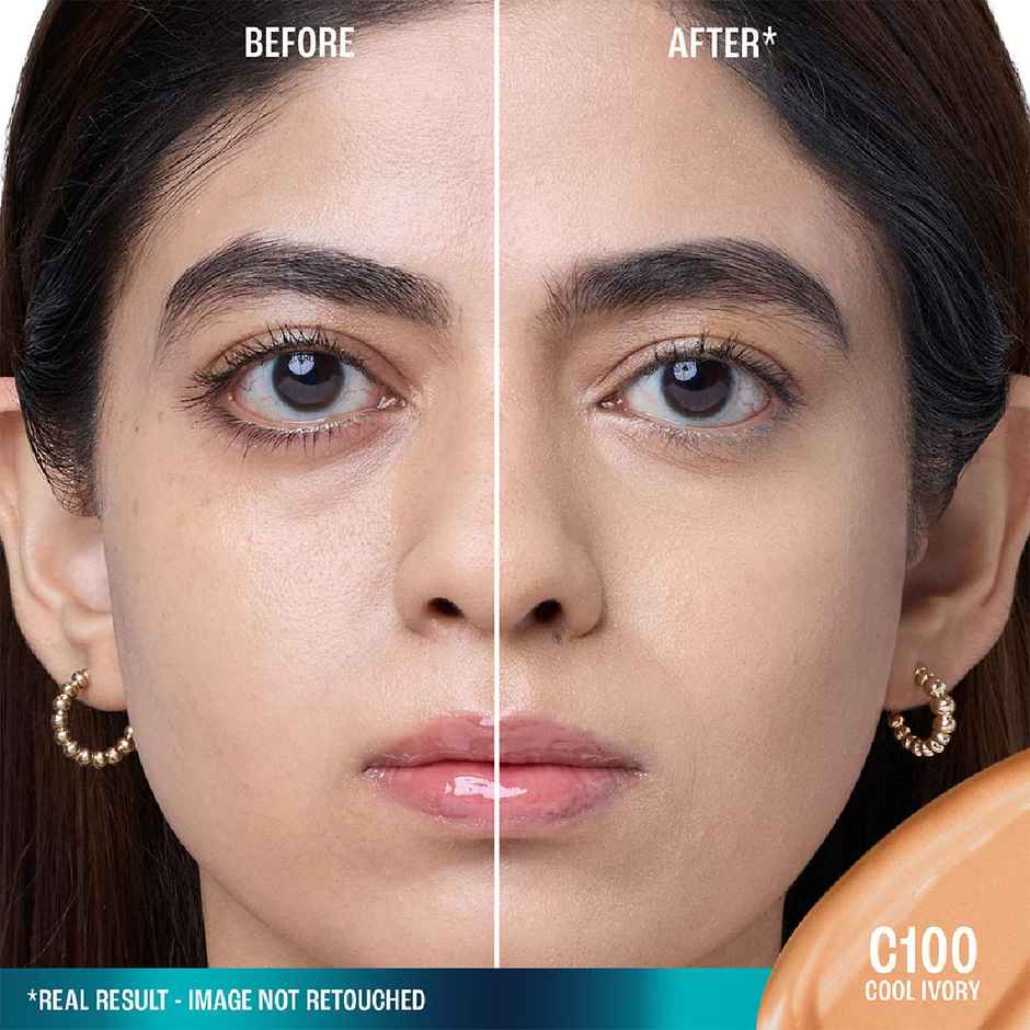 Lakme 9to5 Hya Matte Foundation + Hyaluronic Acid | Cool Ivory