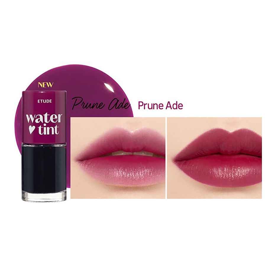 Etude House Dear Darling Water Gel Lip and Cheek Tint Lipstick | 07 Prune Ade