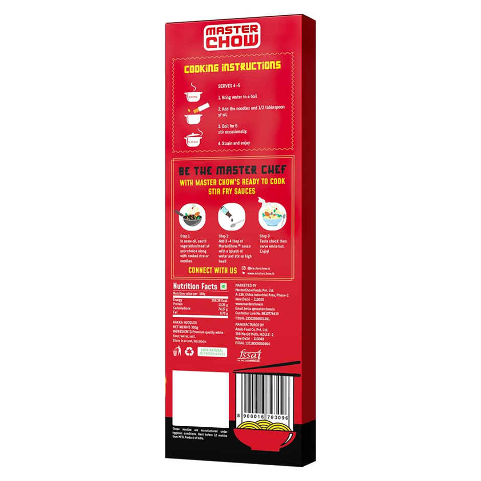 Masterchow Hakka Noodles (300g) & Masterchow Spicy Sichuan Chilli Oil (170g) & Masterchow Chowmein Cooking Sauce (220g) Combo
