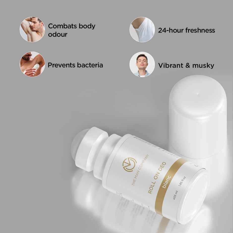 The Man Company Men Roll on Deodorant - Blanc