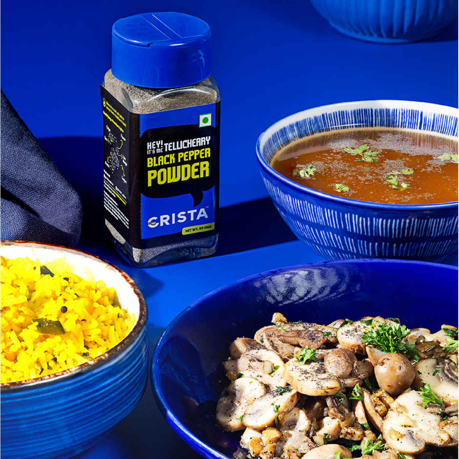 CRISTA Tellicherry Black Pepper Powder