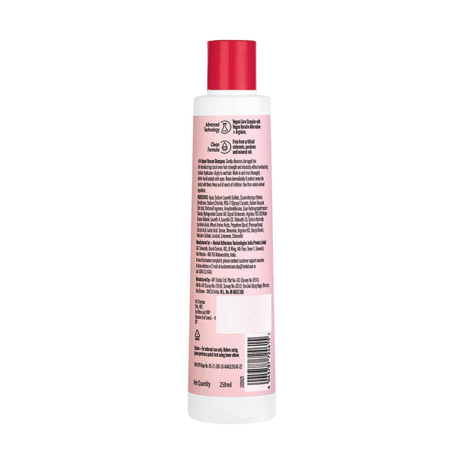 Schwarzkopf Professional Bonacure Repair Rescue Shampoo With Arginine(250ml) & Schwarzkopf Professional Bonacure Repair Rescue Conditioner With Arginine(200ml) Combo