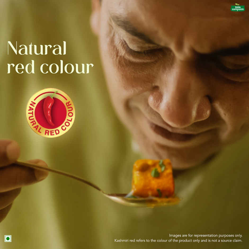 Tata Sampann Kashmiri Red Chilli Powder with Natural Oils Kashmiri Lal Mirch Powder