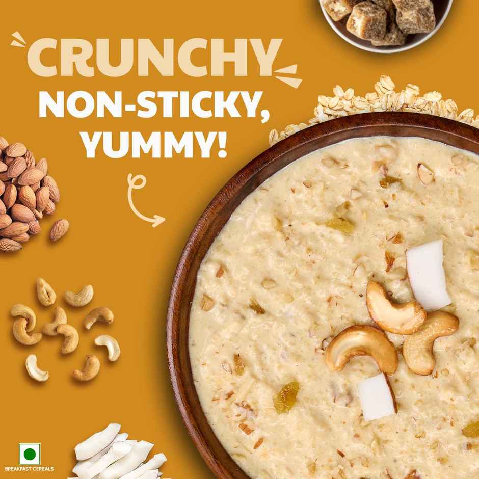 Right Shift Millet Oats Kheer Mix | High Protein & Fibre, No preservative | Sweetened with Jaggery