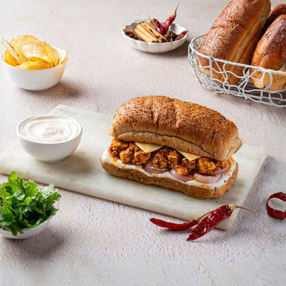 Paneer Tikka Sandwich