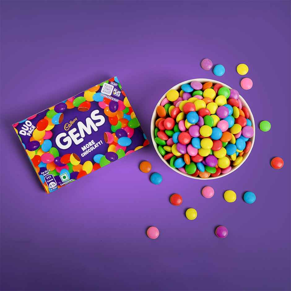Cadbury Gems Chocolate Duo Pack