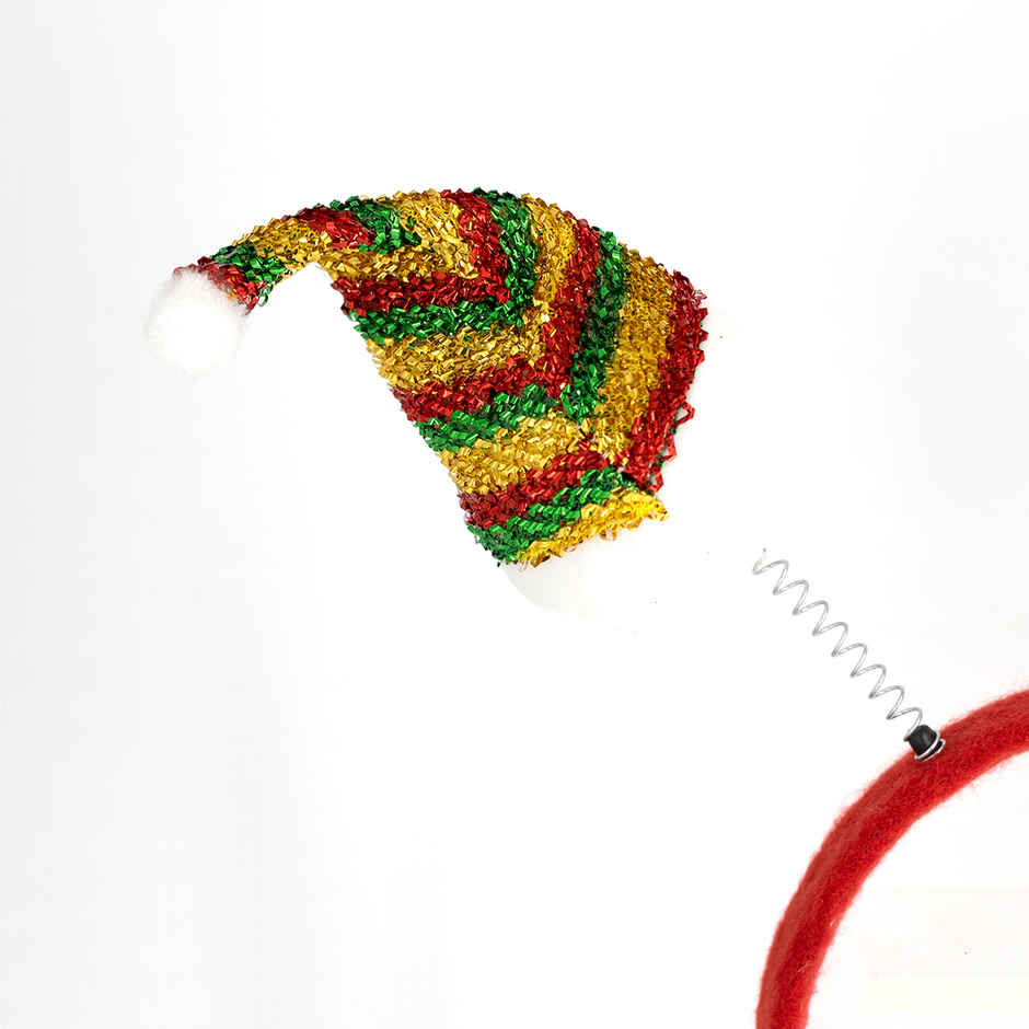 Christmas Snowman With Glitter Cap Hairband | Assorted | Gullak