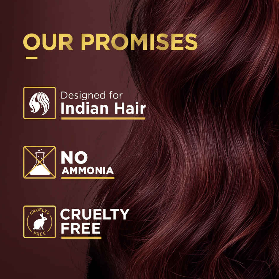 Bblunt Mahogany Salon Secret High Shine Conditioning Hair Colour | Reddish Brown