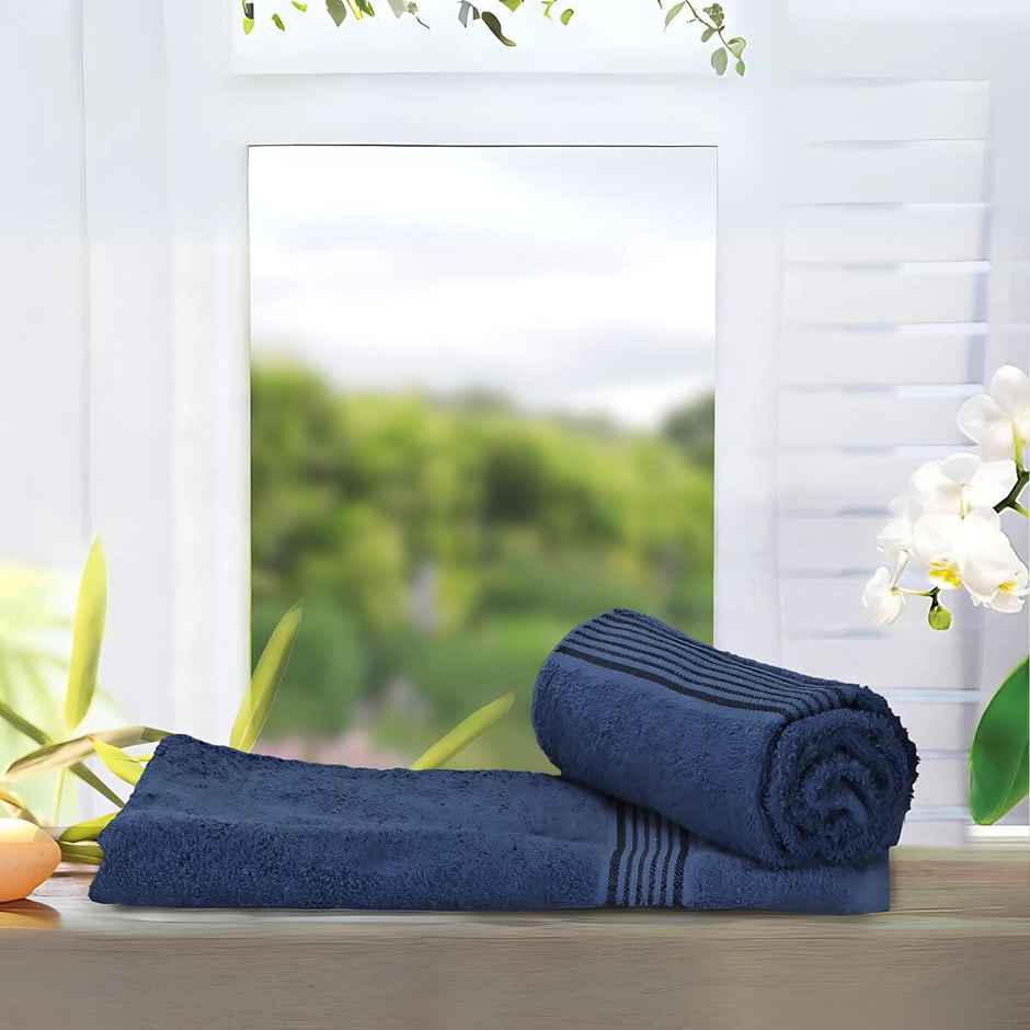 Bianca Bath Towel | Soft Cotton | | 400 GSM Blue
