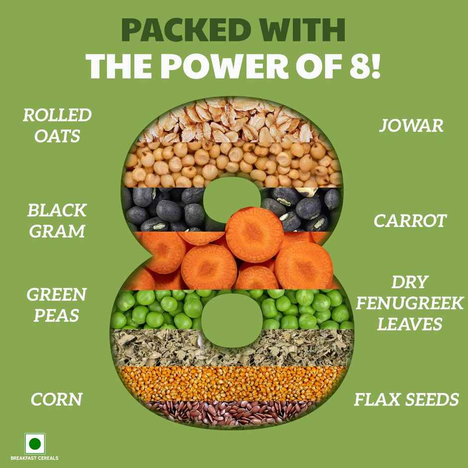 Right Shift Masala Oats, 6x veggies & Millets | High Protein & Fibre | No preservatives