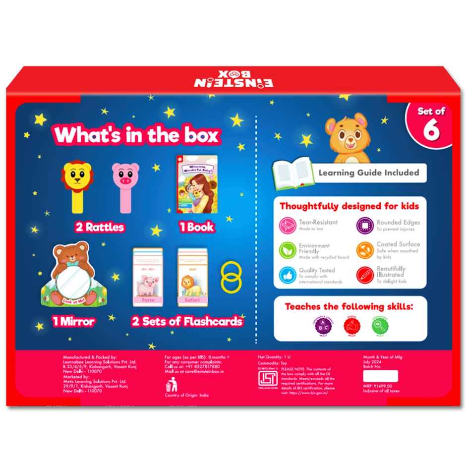 Einstein Box My Big Box Of Toys | Perfect Toys For Infants | Babies & Toddlers Ages 0 To 2 Years