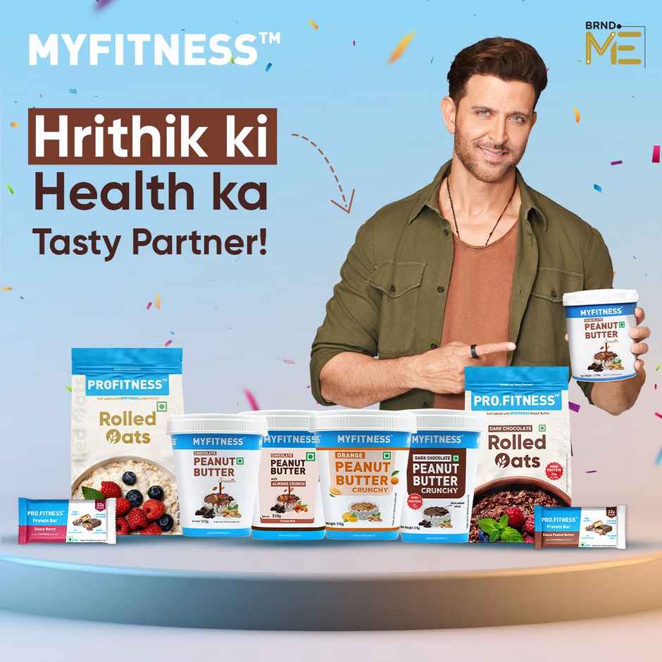MyFitness Chocolate Peanut Butter Smooth Spread | High Protein