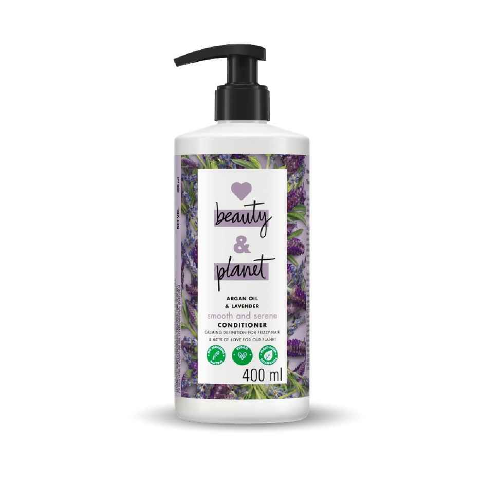 Love Beauty & Planet Argan Oil & Lavender | Paraben Free Smooth & Serene Conditioner