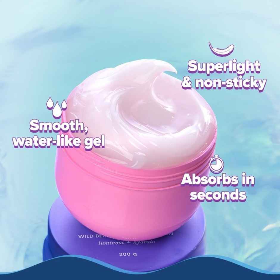 Aqualogica Illuminate + Hydra Gel Moisturizer With Alpha Arbutin For 24 Hour Intense Hydration